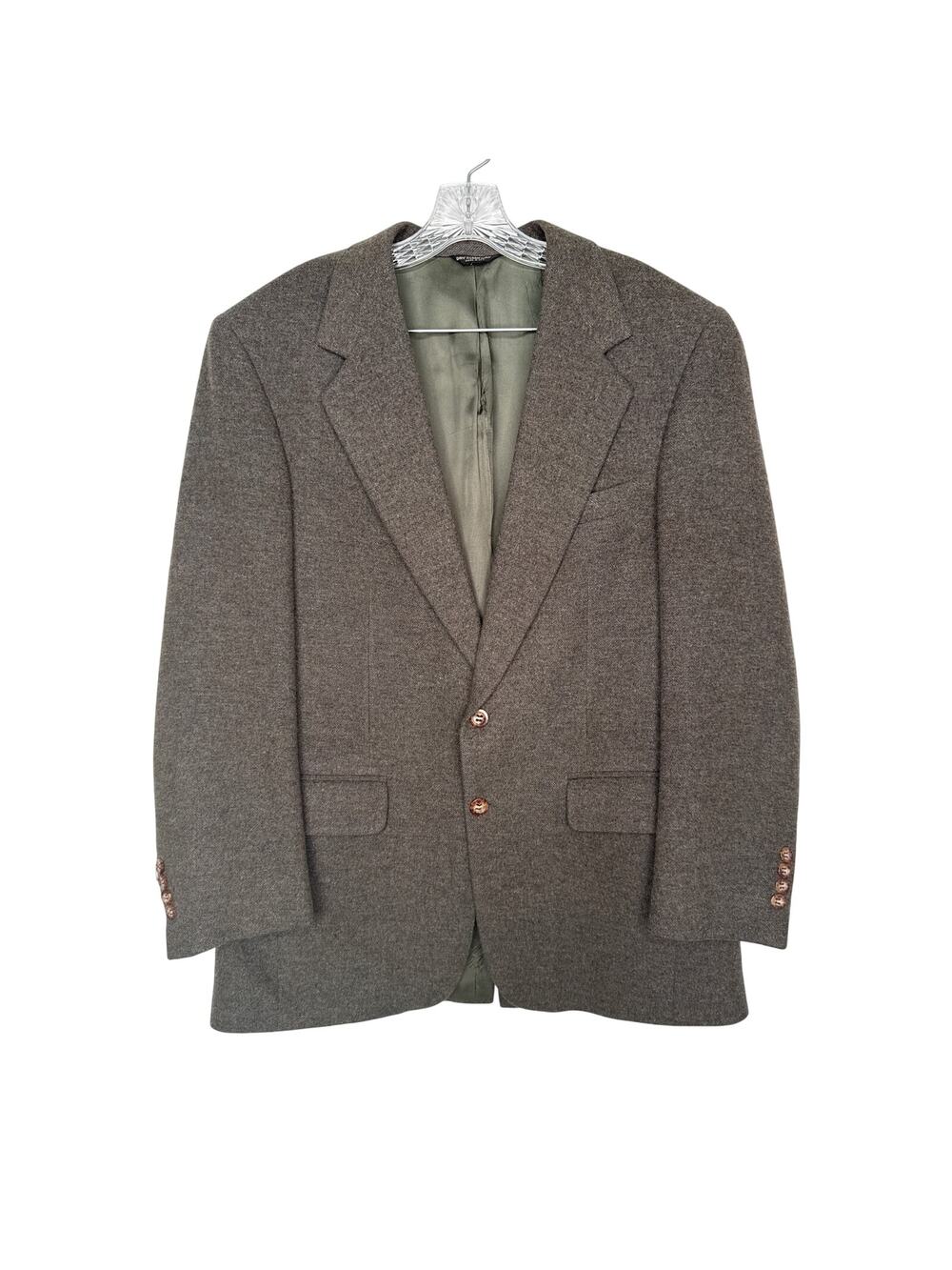 Vintage Y2K House of Walsh 100% Camel Hair Blazer Union Made in USA large